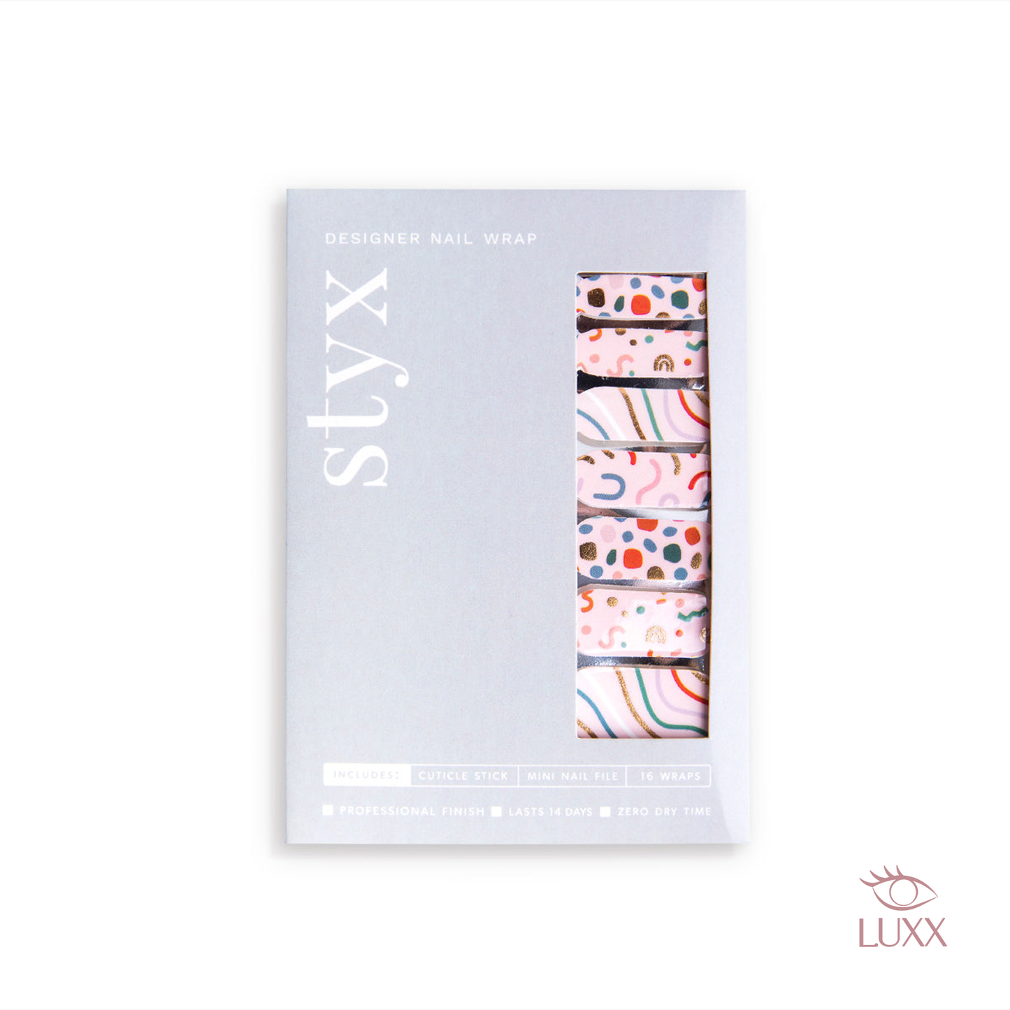 Confetti STYX Nail Wraps