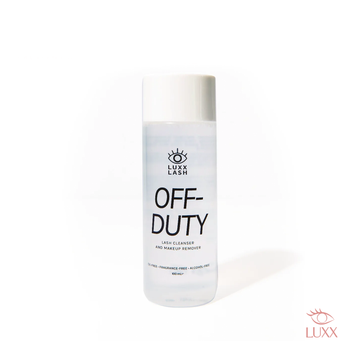 OFF-DUTY 2-in-1 Lash Cleanser and Make-up Remover