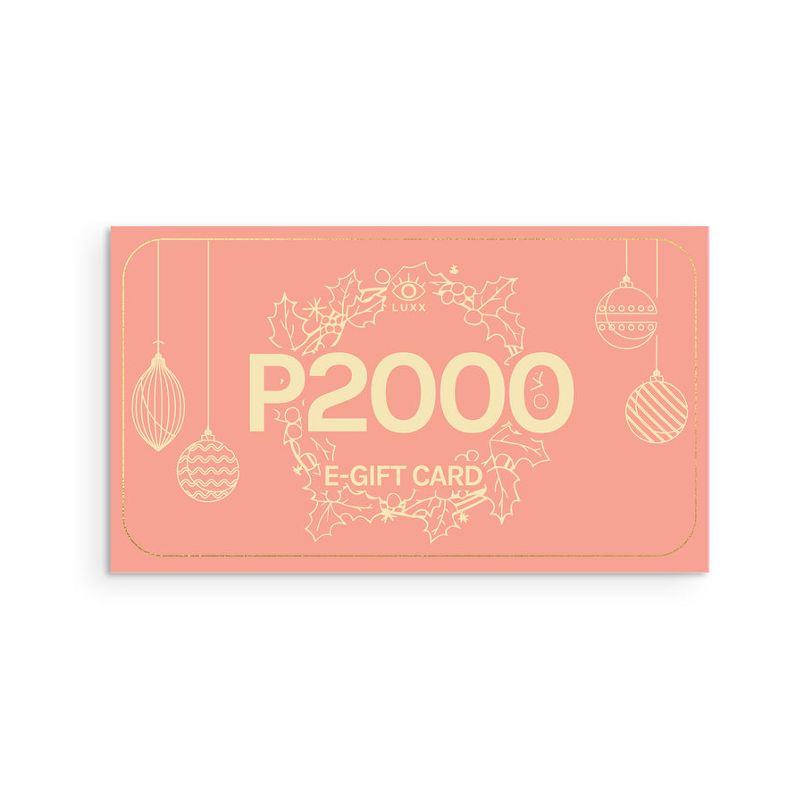 P2000 E-Gift Card Test
