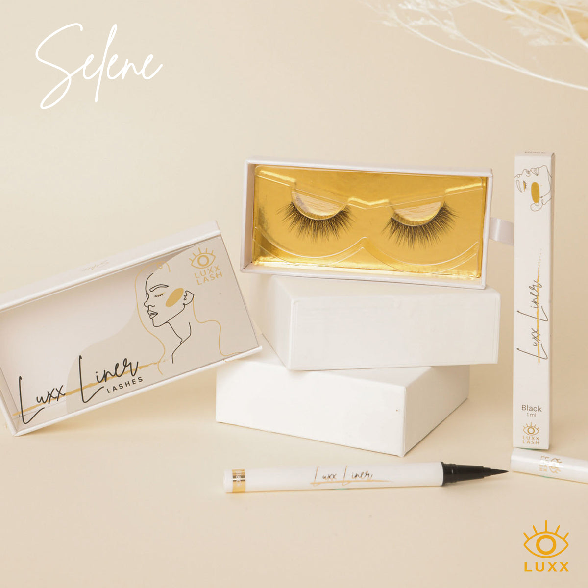 Selene Liner and Lashes Bundle